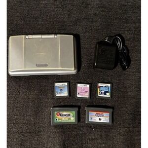 Nintendo DS Original Console NTR-001 Titanium Silver Lot